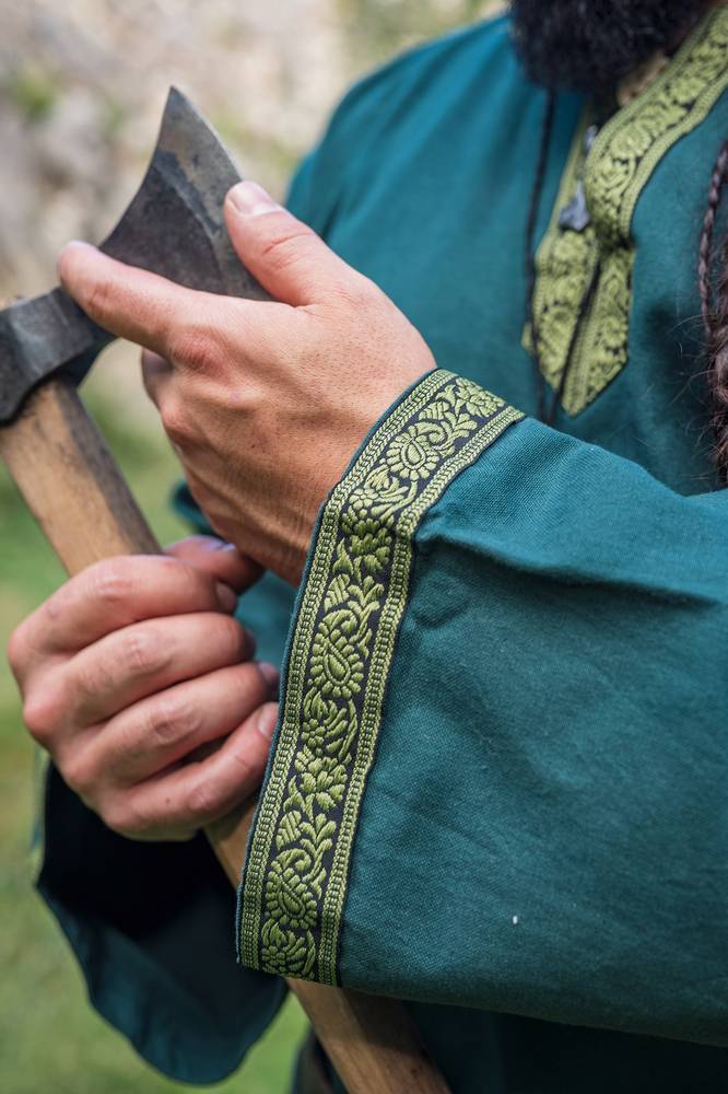 Middeleeuws - Viking Tuniek in Groen