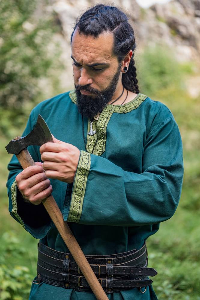 Middeleeuws - Viking Tuniek in Groen