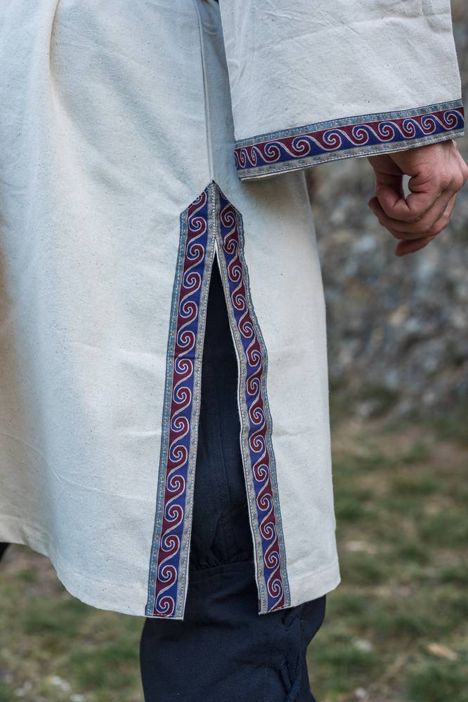 Middeleeuws - Viking Tuniek in Natuurkleur