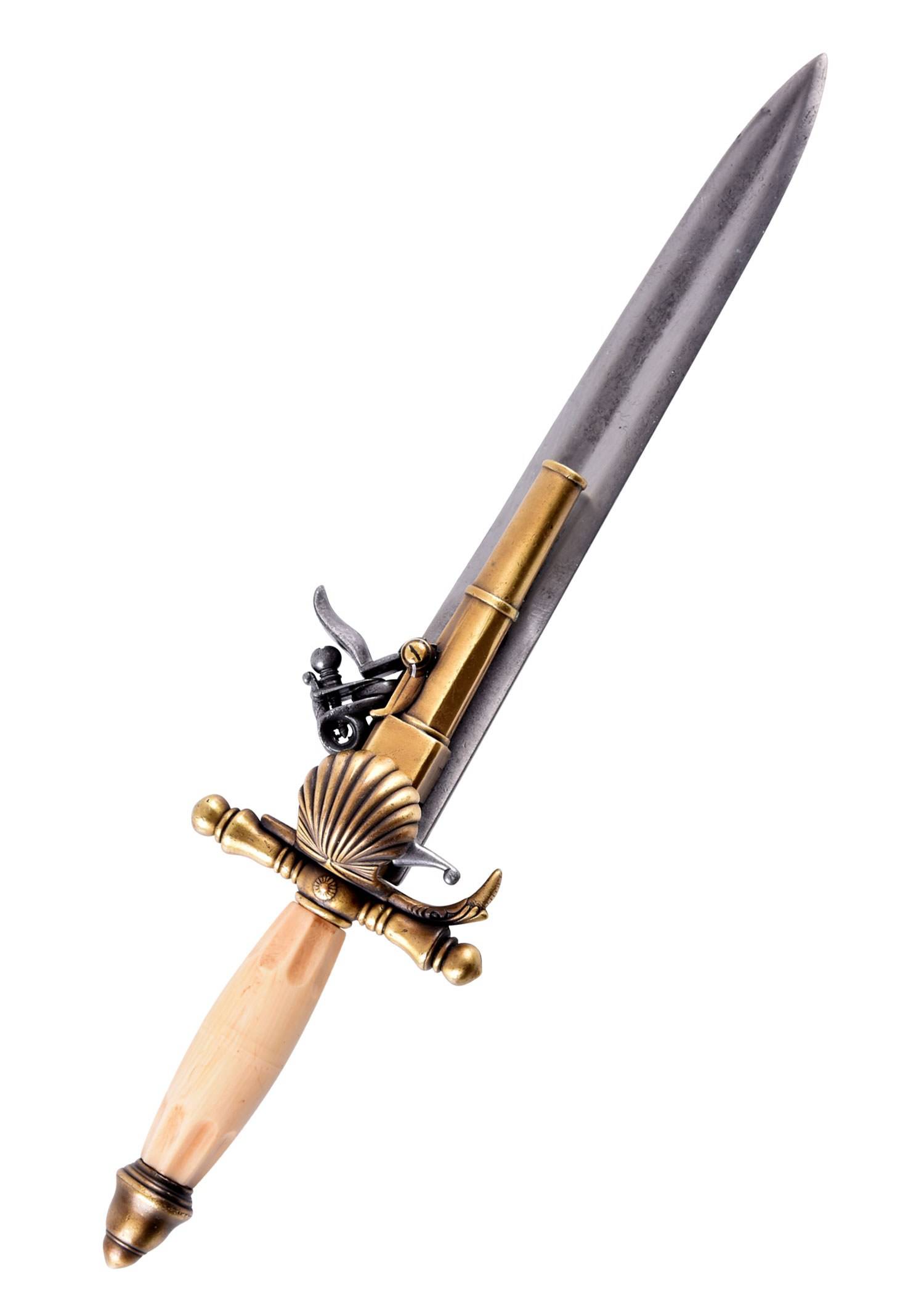Frans Dolkpistool, 18e eeuws, replica