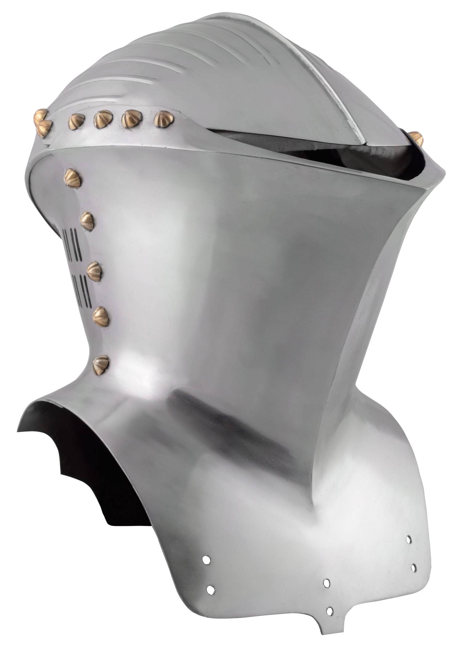 Duitse Steekhelm, rond 1500, 1,6 mm staal