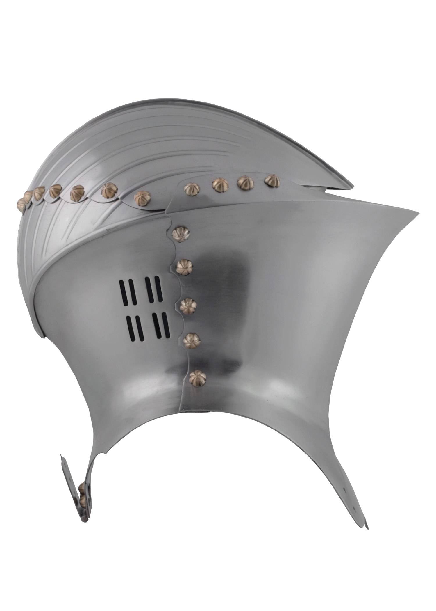 Duitse Steekhelm, rond 1500, 1,6 mm staal