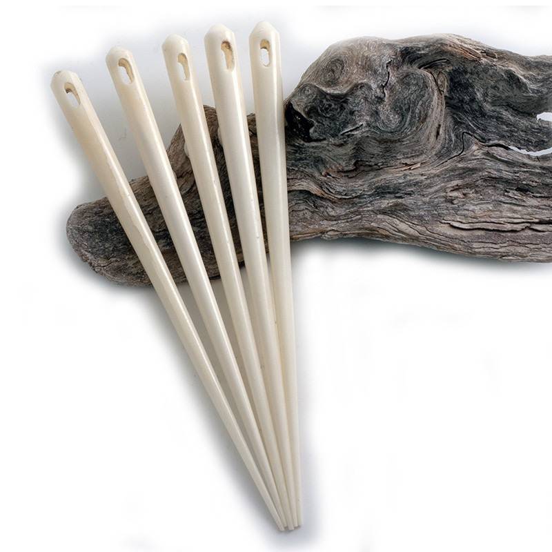 Mittelalter Knochen Nadel 8.5 cm (AUSVERKAUF)