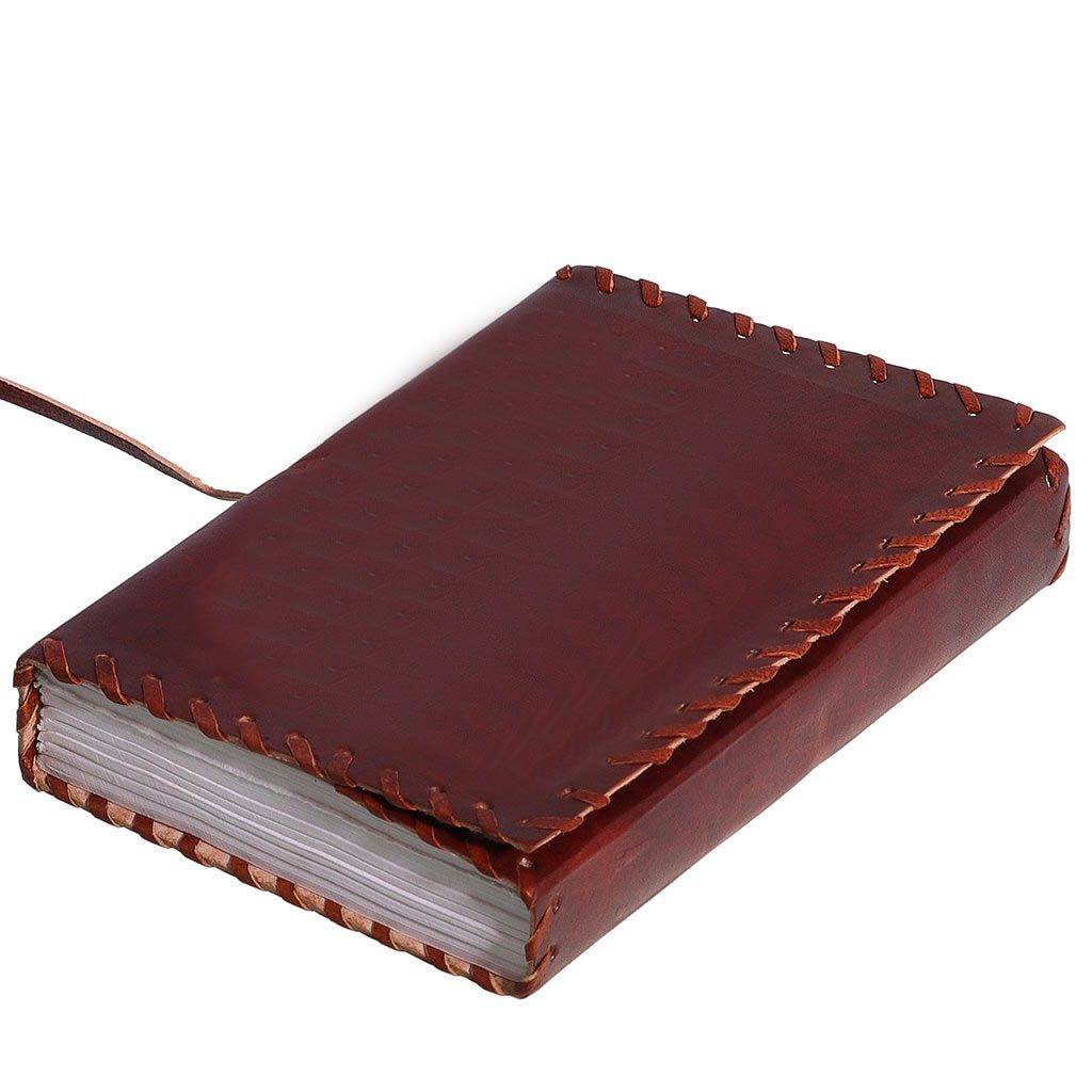 Middeleeuws Lederen Schrijfboek - Notitieboek