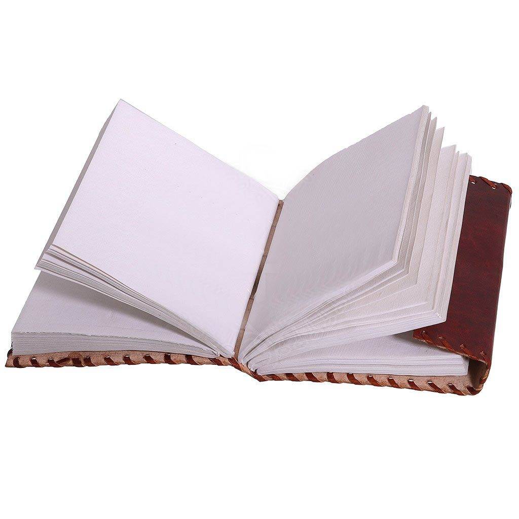 Middeleeuws Lederen Schrijfboek - Notitieboek