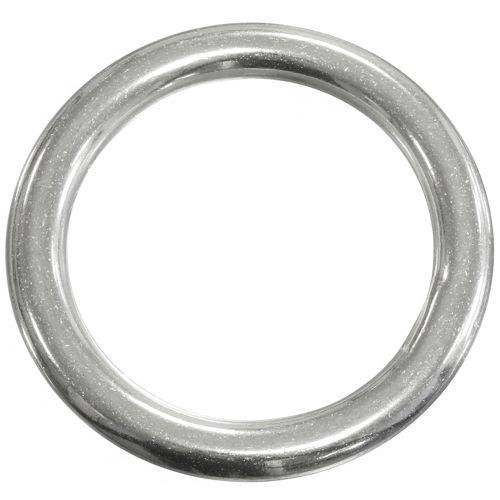 O-Ring Chroom 5 cm, per 2 stuks