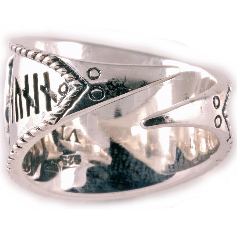 Viking Odin Ring Zilver Groot (925er)