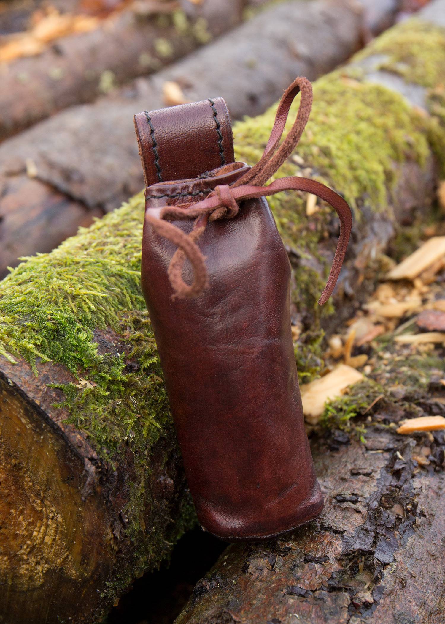 Piratenkijker met leren etui