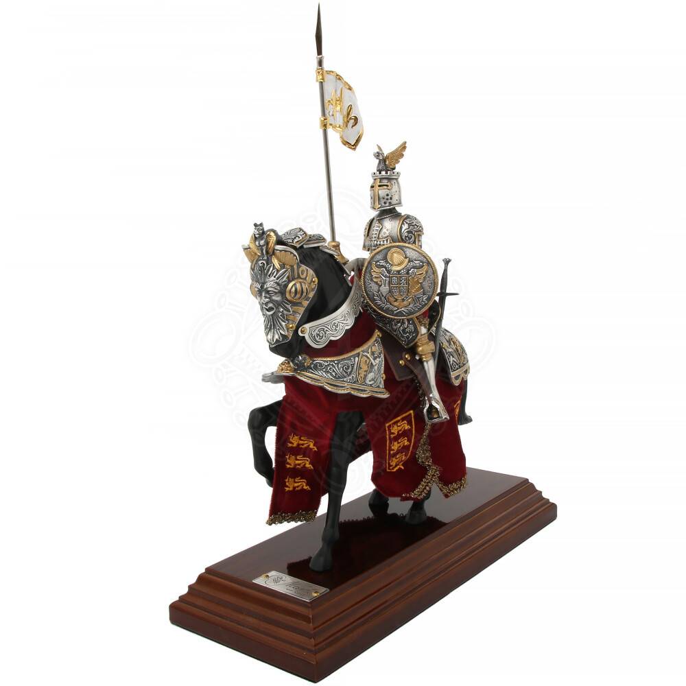 Franse Koning Richard Leeuwenhart te paard