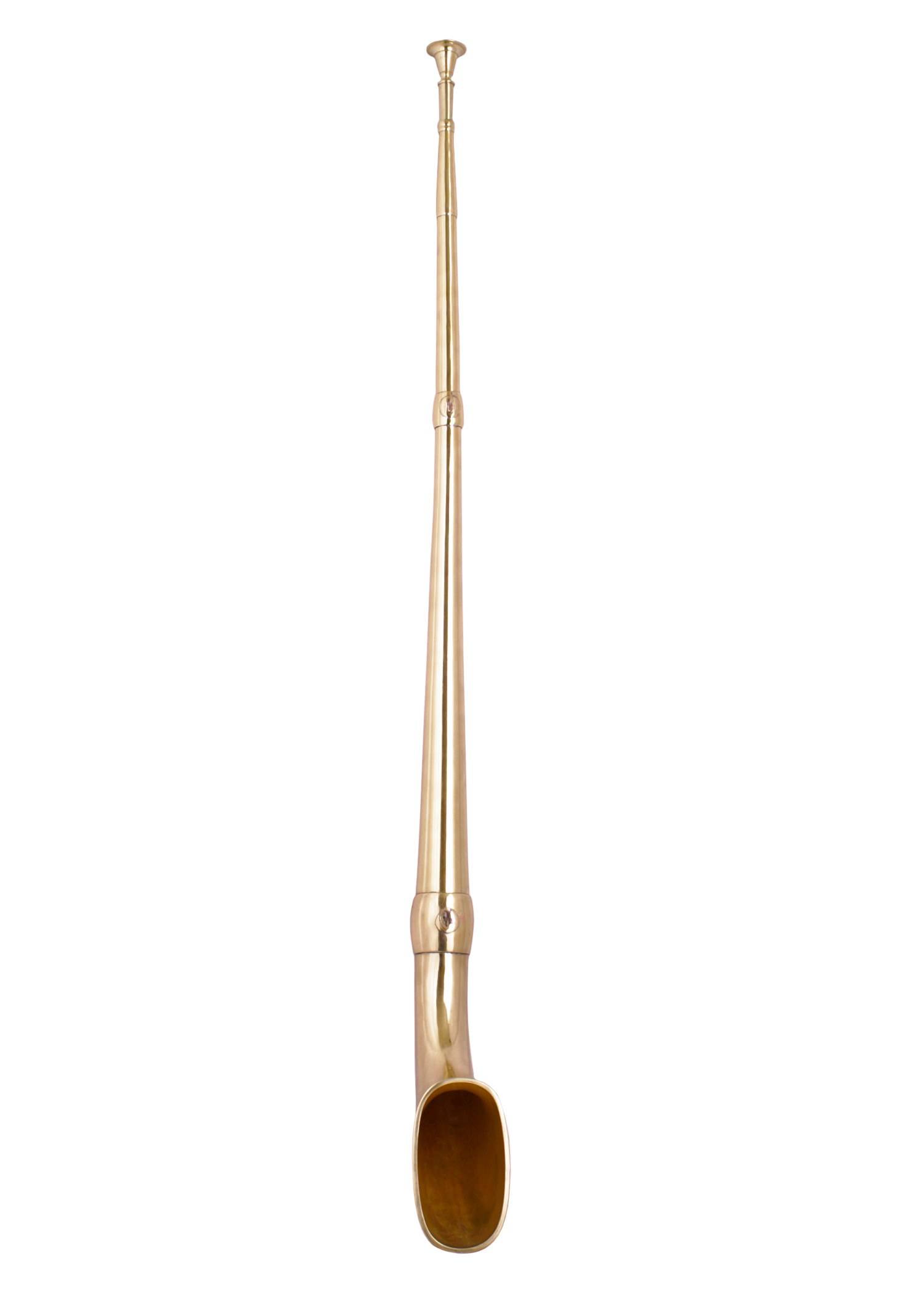 ​Romischer Lituus aus Messing, römisches Signalhorn.