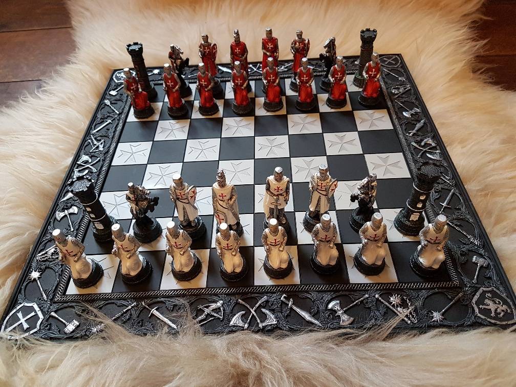 Tempeliers Schaakstukken 8 cm