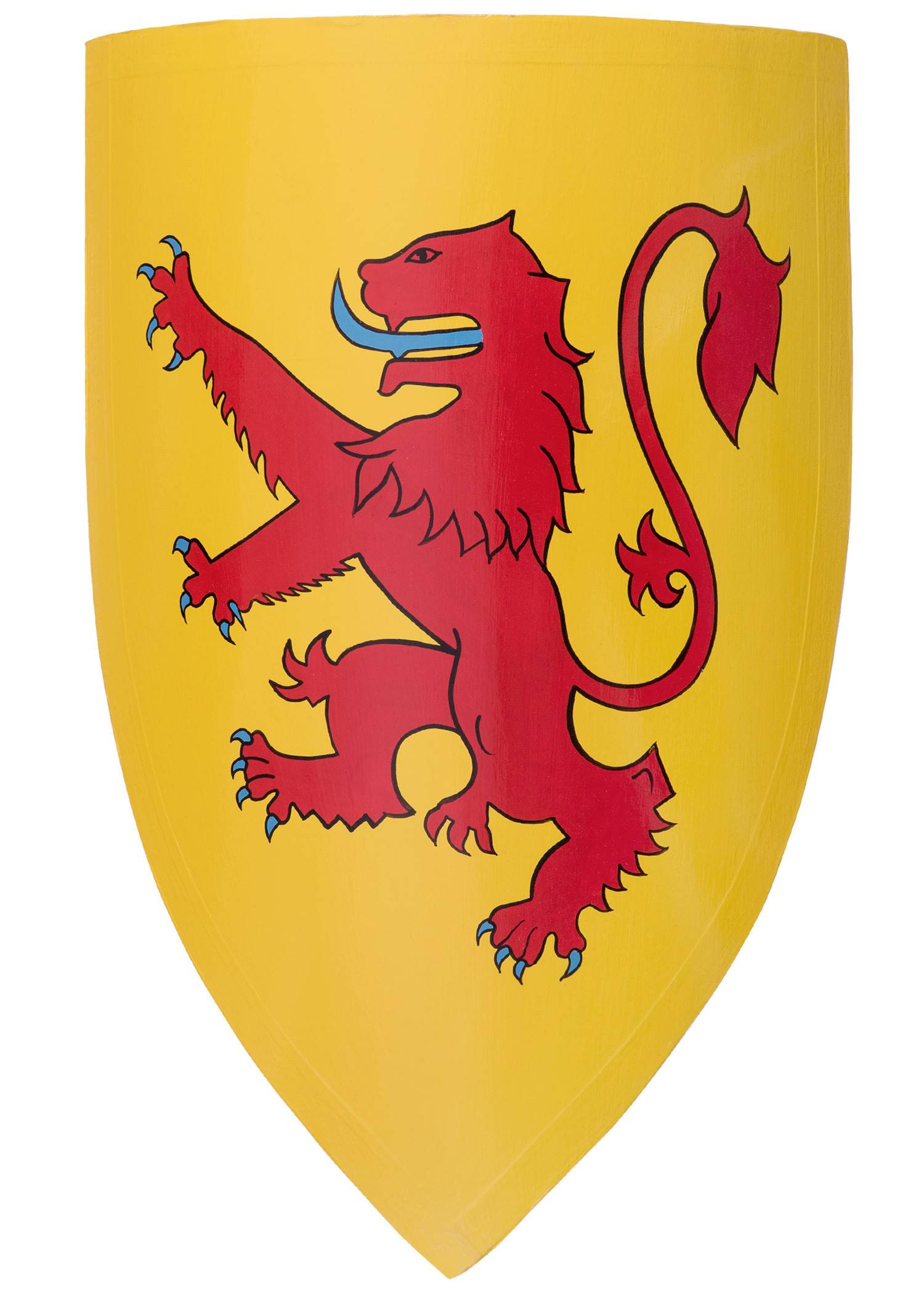 ​Schild von Robert Bruce, aus Holz, bemalt