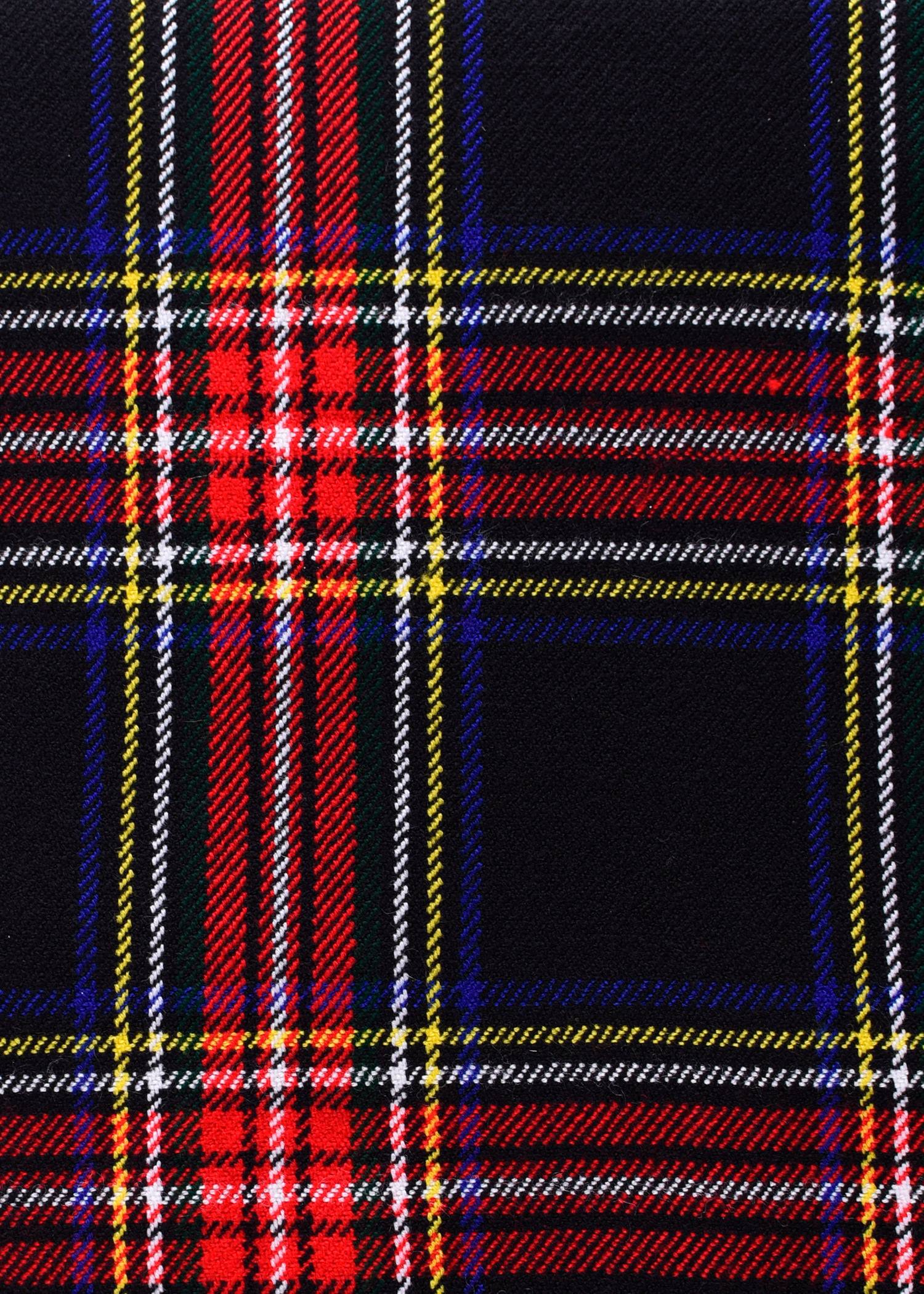 ​Schotse Plaid, Black Stewart, ca. 234 x 137 cm