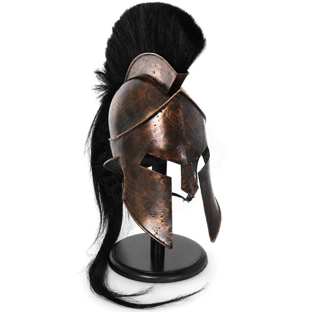 Spartaanse helm van koning Leonidas uit de film 300