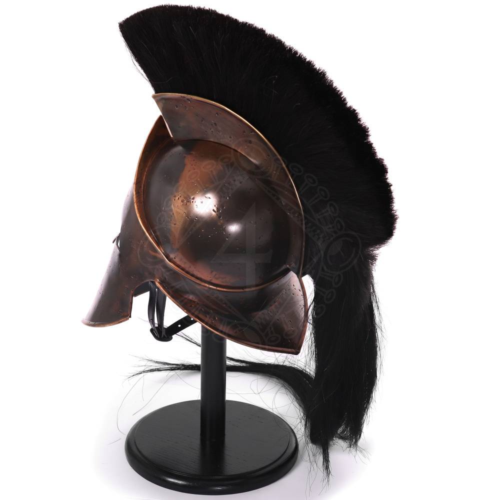 Spartaanse helm van koning Leonidas uit de film 300