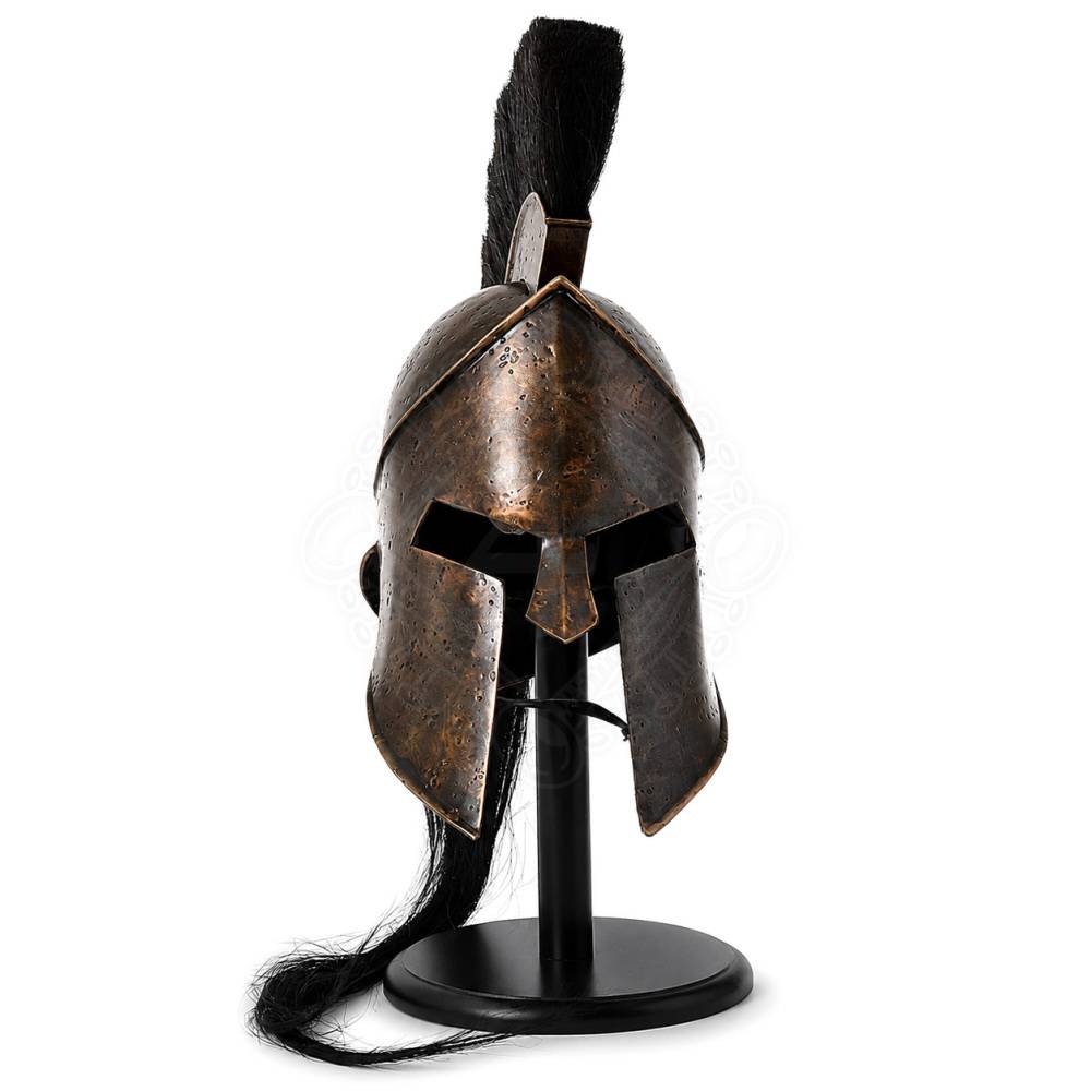 Spartaanse helm van koning Leonidas uit de film 300