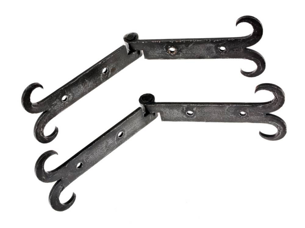 Middeleeuwse Kist Scharnieren set, 2 stuks