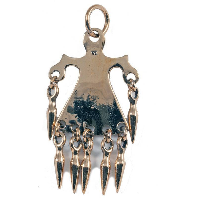 Keltische Hanger in Brons