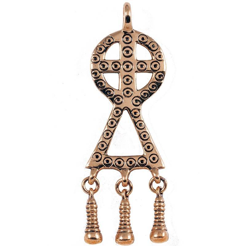 Keltische Hanger in Brons