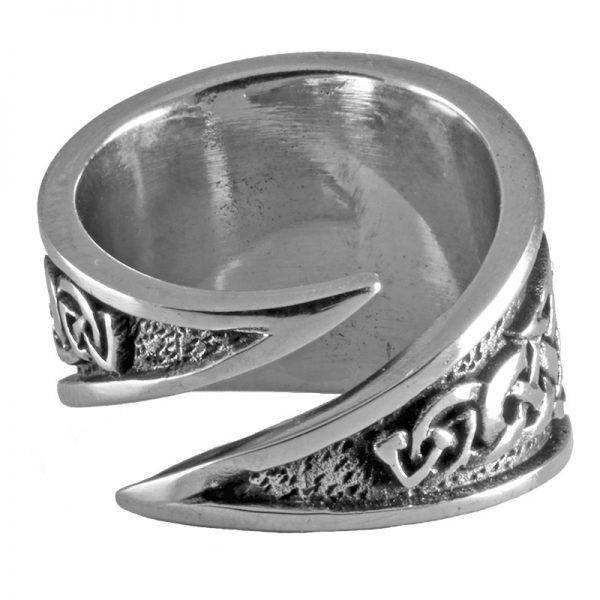 ​Keltische Ring Zilver Groot