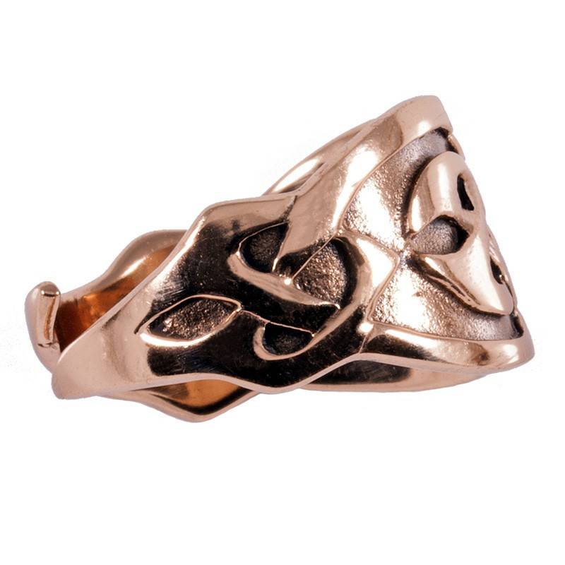 Keltische Ring Brons Klein