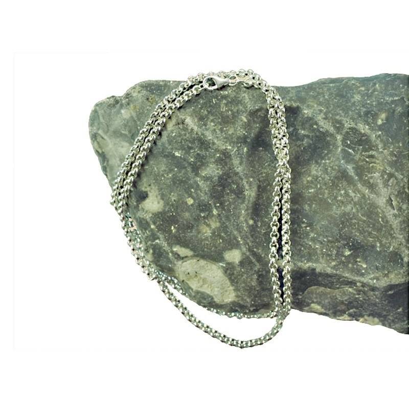 Viking Ketting 45 cm, in Zilver (925er)