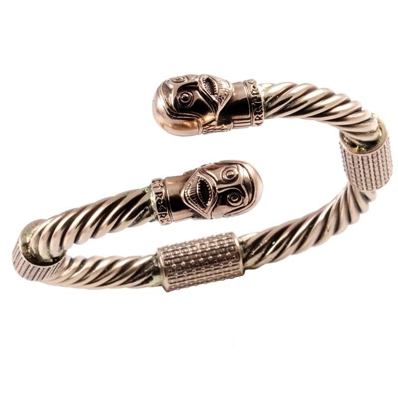 Viking Oseberg Armband in Brons