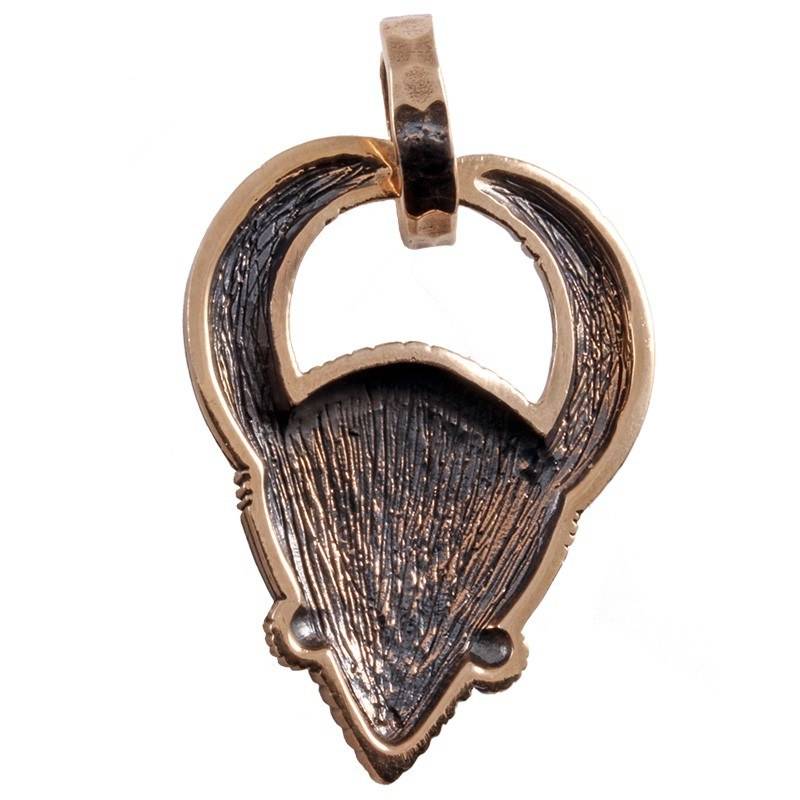 Viking Odin Hanger in Brons