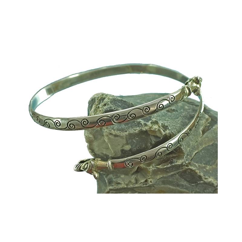 Viking Bovenarm Armband in Zilver (925er)