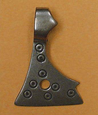 Viking Bijlhanger 10e eeuws in Brons (UITVERKOOP)