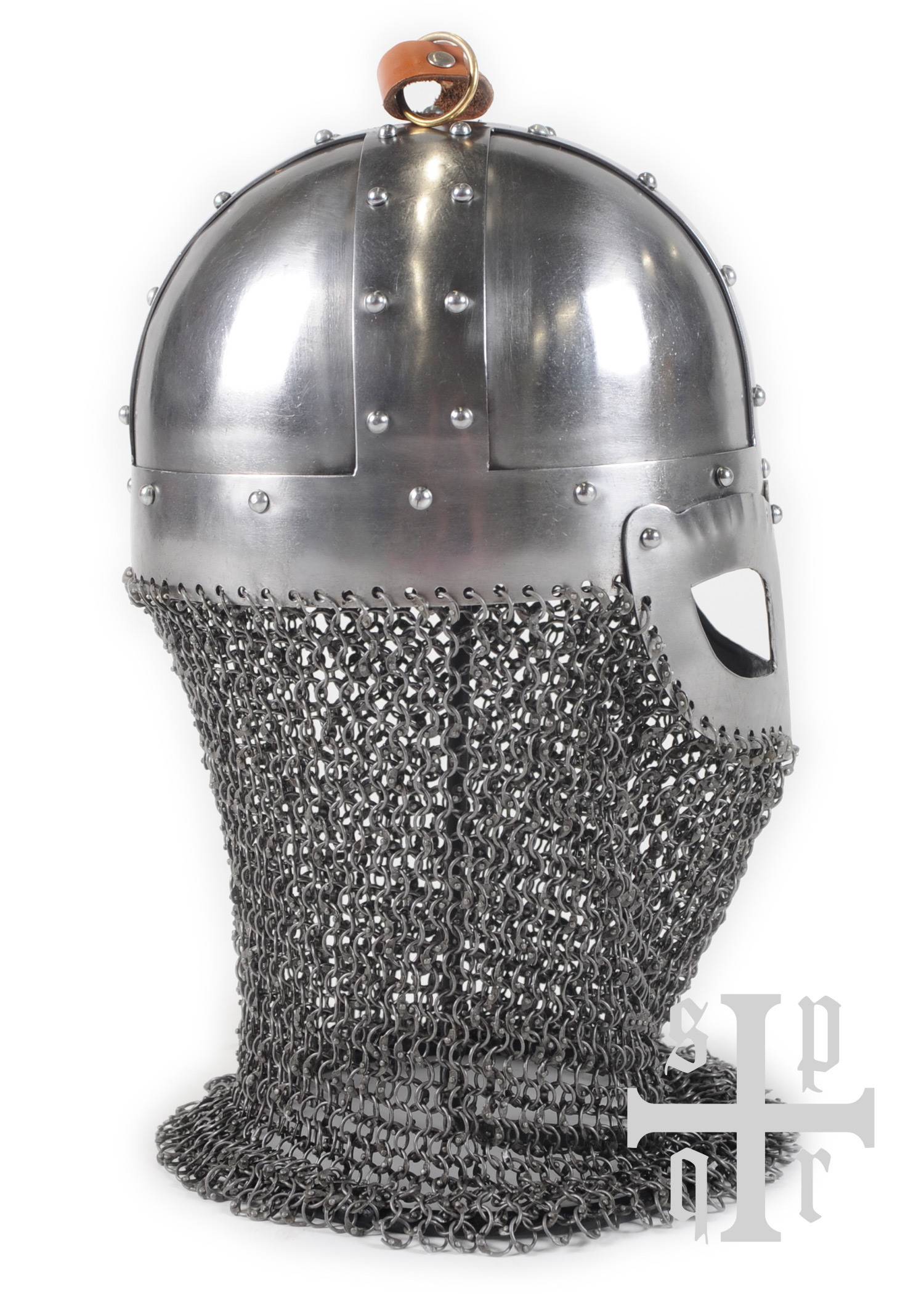 Viking Brilhelm met Maliënkolder en Haarpluim