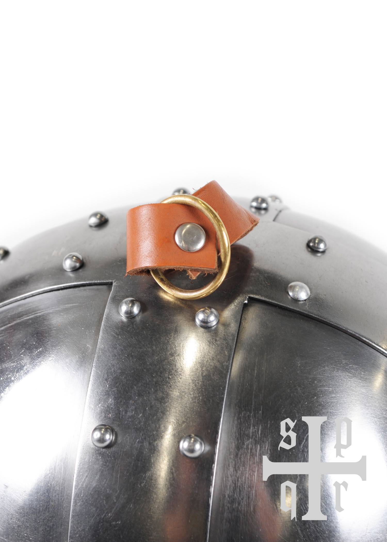 Viking Brilhelm met Maliënkolder en Haarpluim