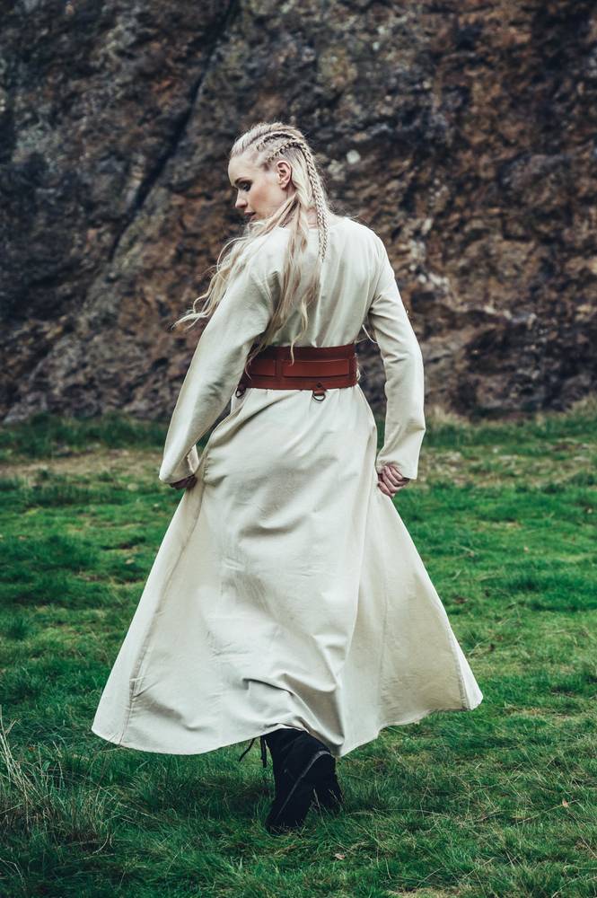 ​​Viking Dames Onderjurk in Natuurkleur