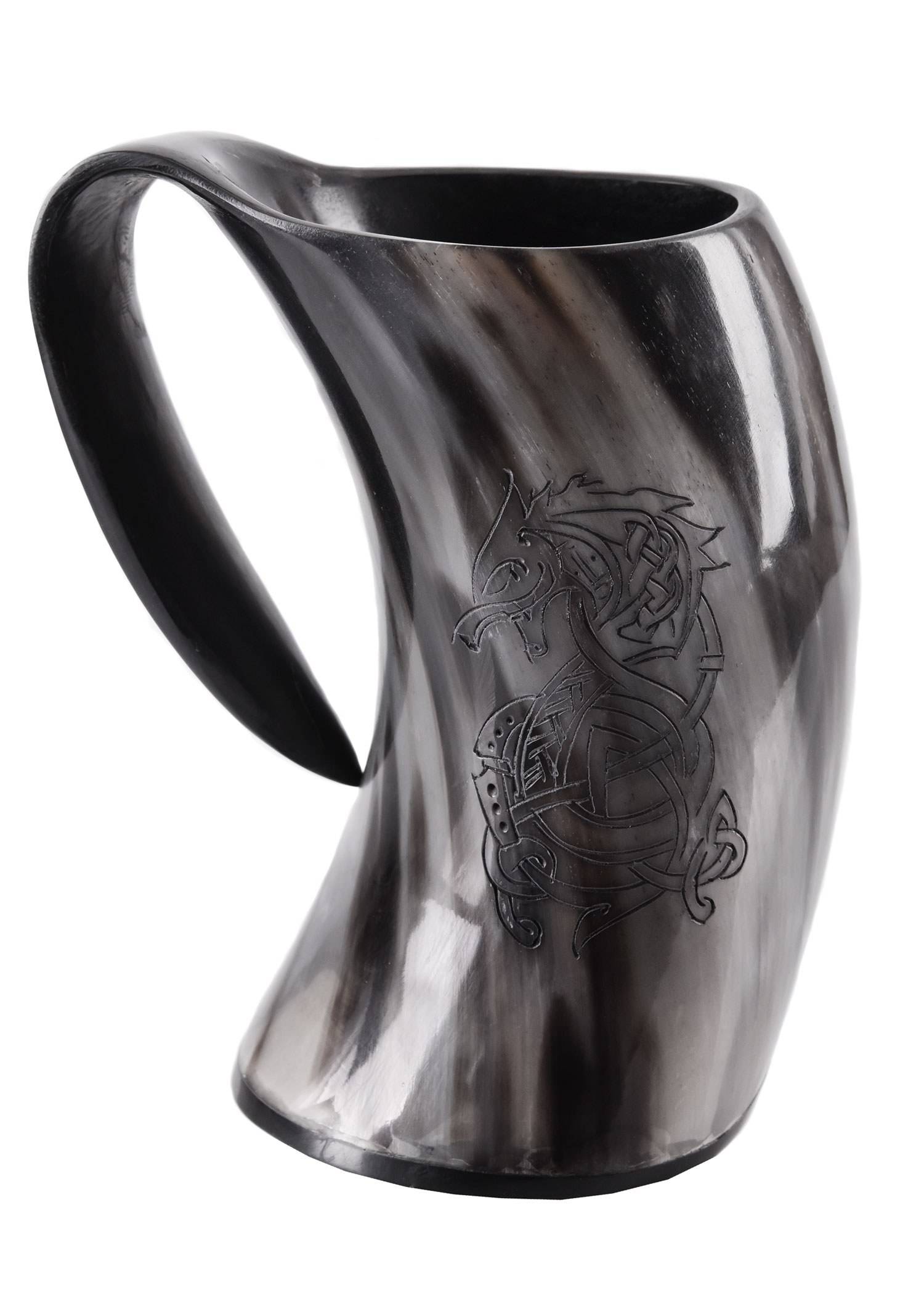 Viking Drinkbeker / Bierpul gemaakt van echt hoorn