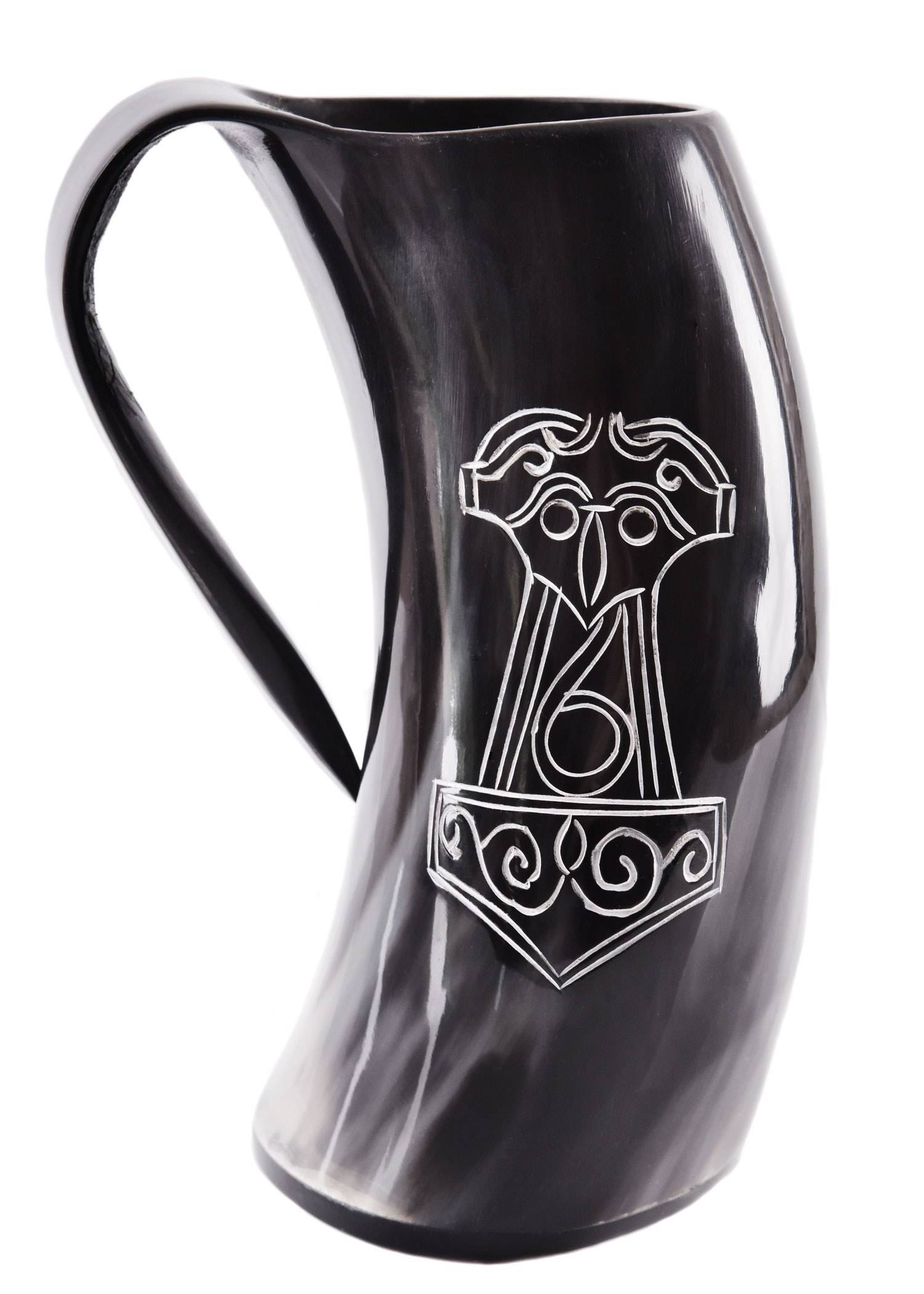 Viking Drinkbeker / Bierpul gemaakt van echt hoorn