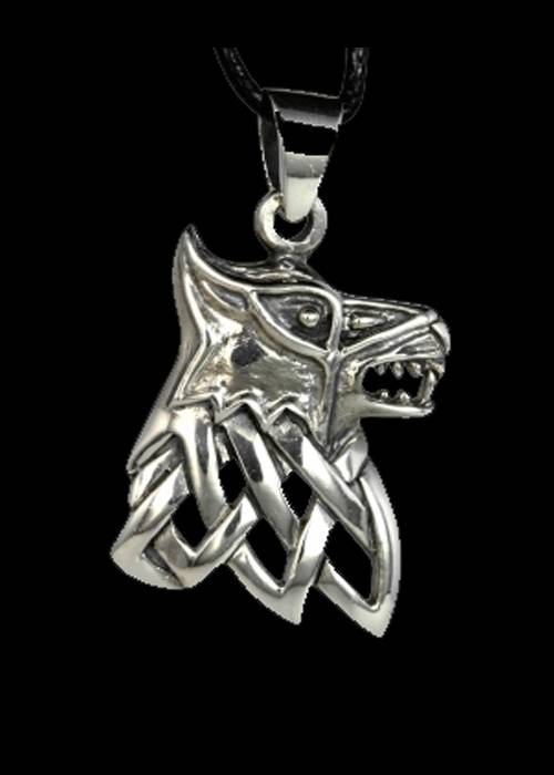 Game of Thrones House of Stark Hanger Zilver (op=op)