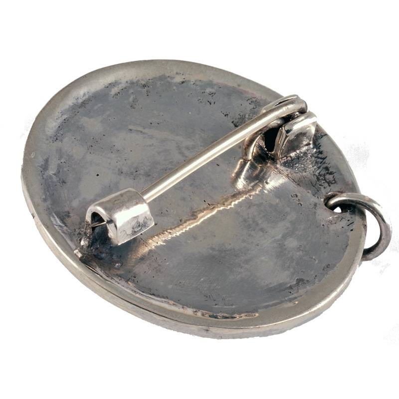 Wikinger Fibula Gotland Bronze
