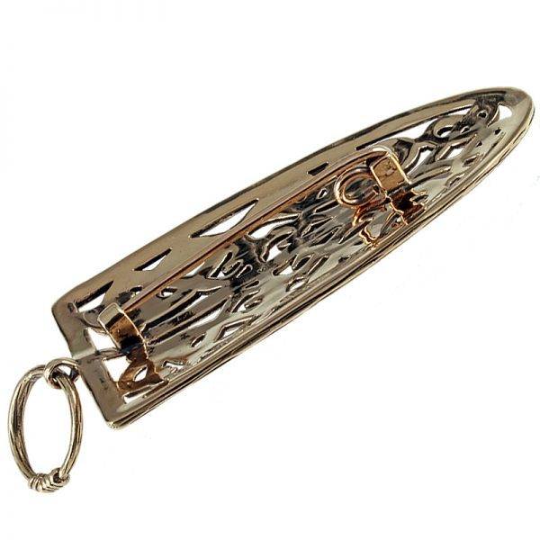 Viking Jelling Fibula in Brons