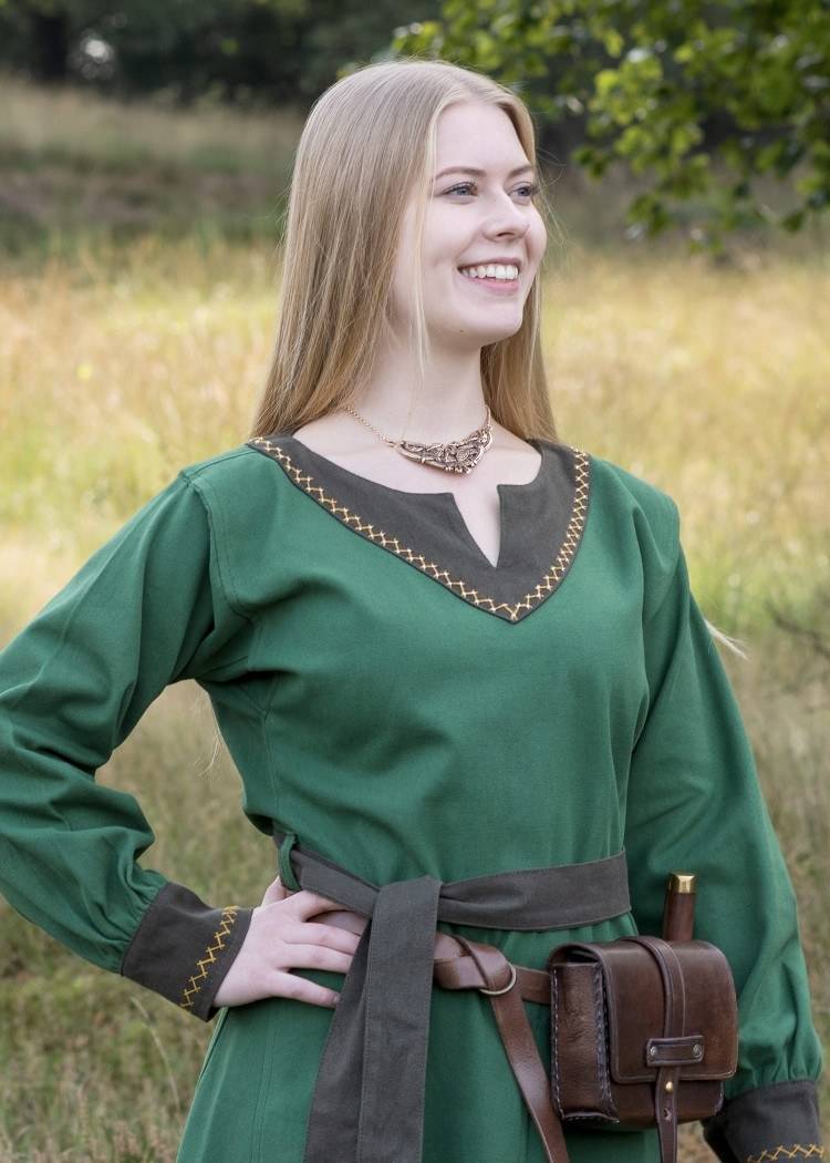 Wikingerkleid in Grun, aus den 9-10Jh.