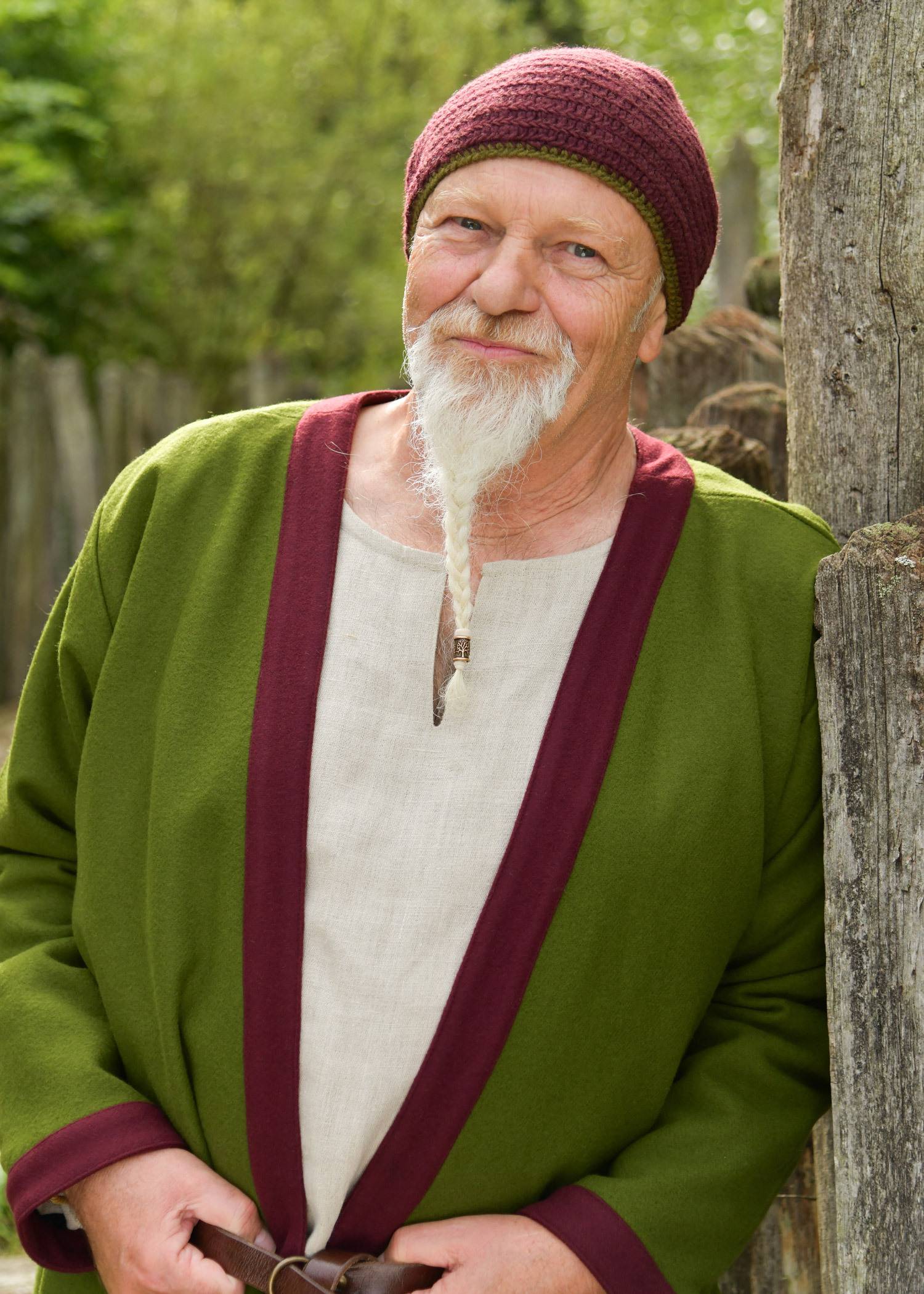 Viking 100% Wollen "Ragnar"  jas in Vikingstijl