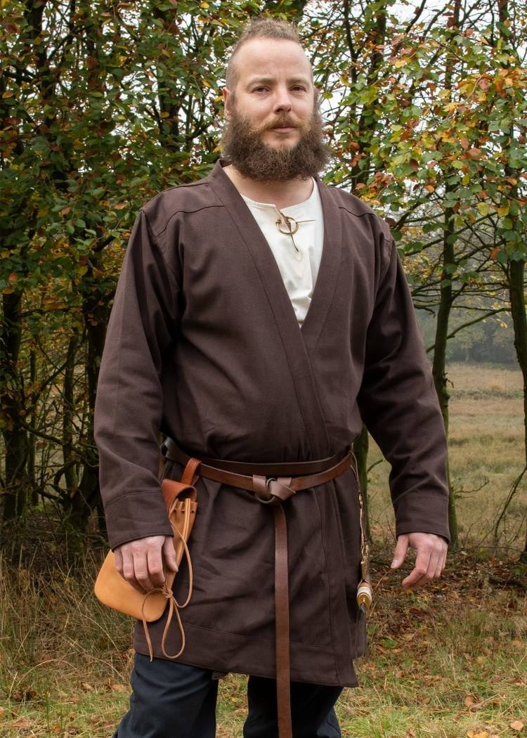 Viking Kaftan in Bruin