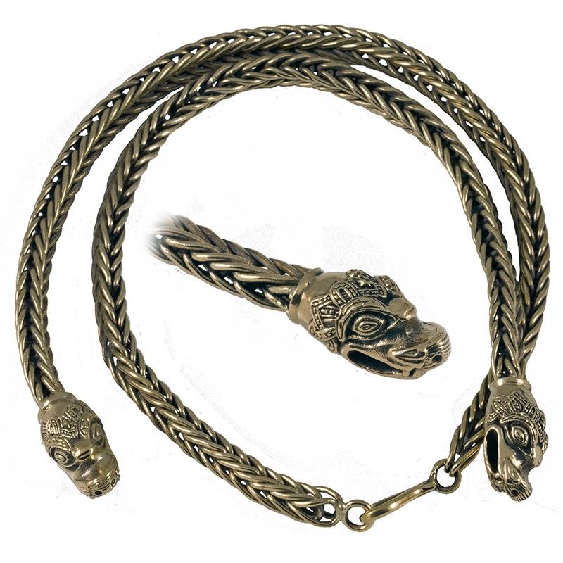 Viking Ketting 55 cm in Brons