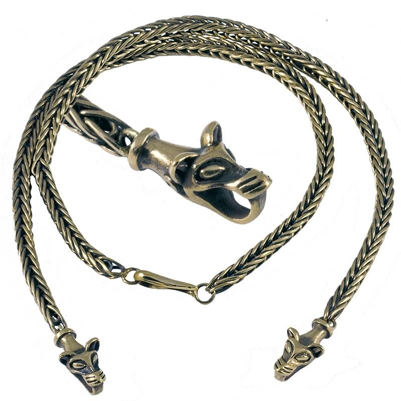 Viking Ketting 55 cm in Brons