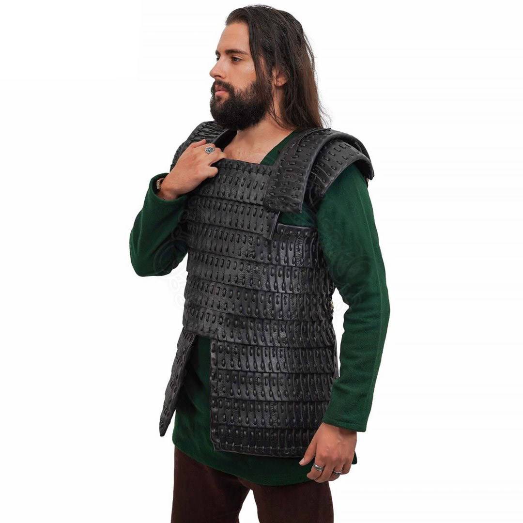 Leren lamellar Pantser voor Vikingen, Slaven, Russen en Khazaren, Varangianen.