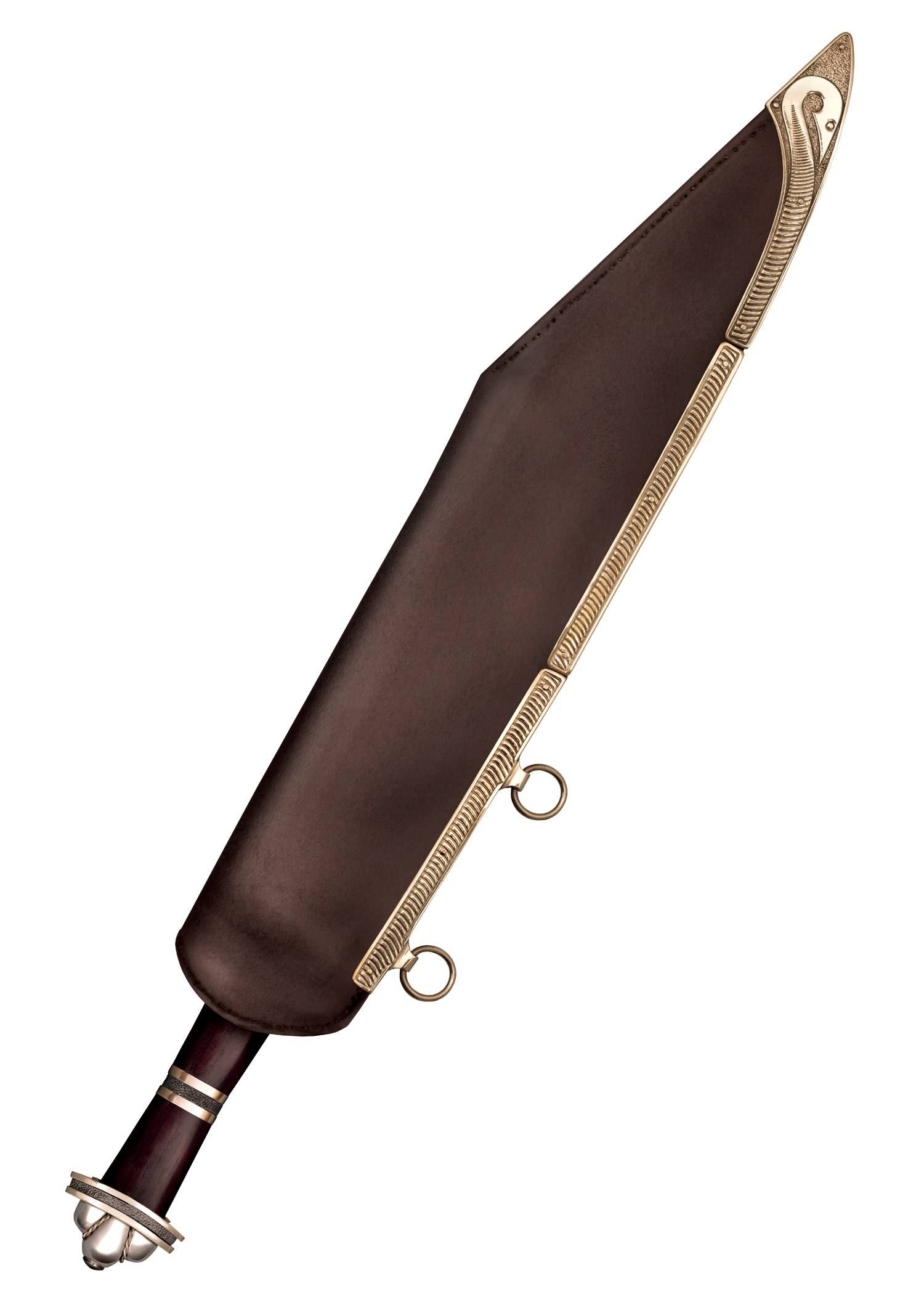 Viking Lang Sax van Damaststaal, Scherp