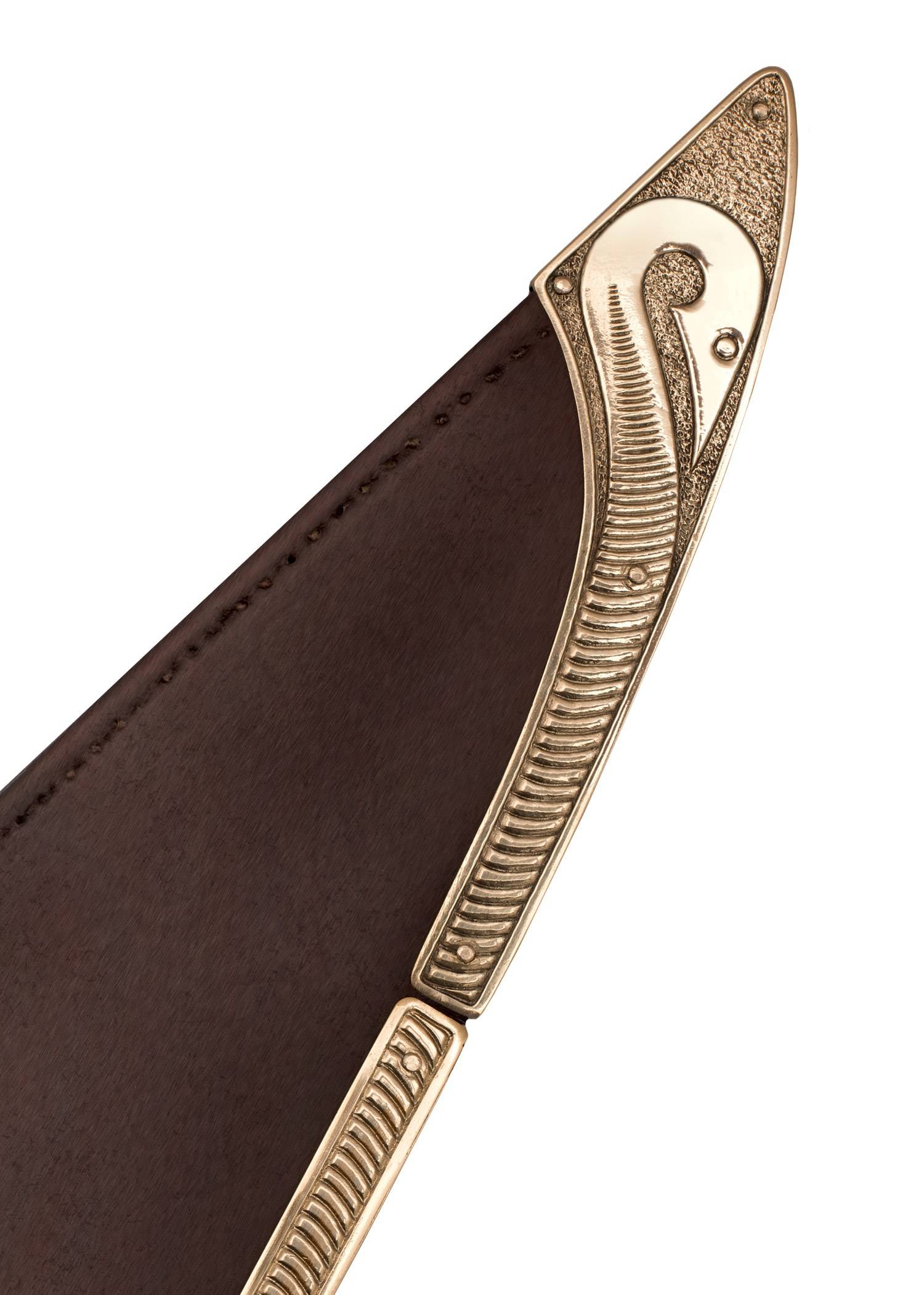 Viking Lang Sax van Damaststaal, Scherp
