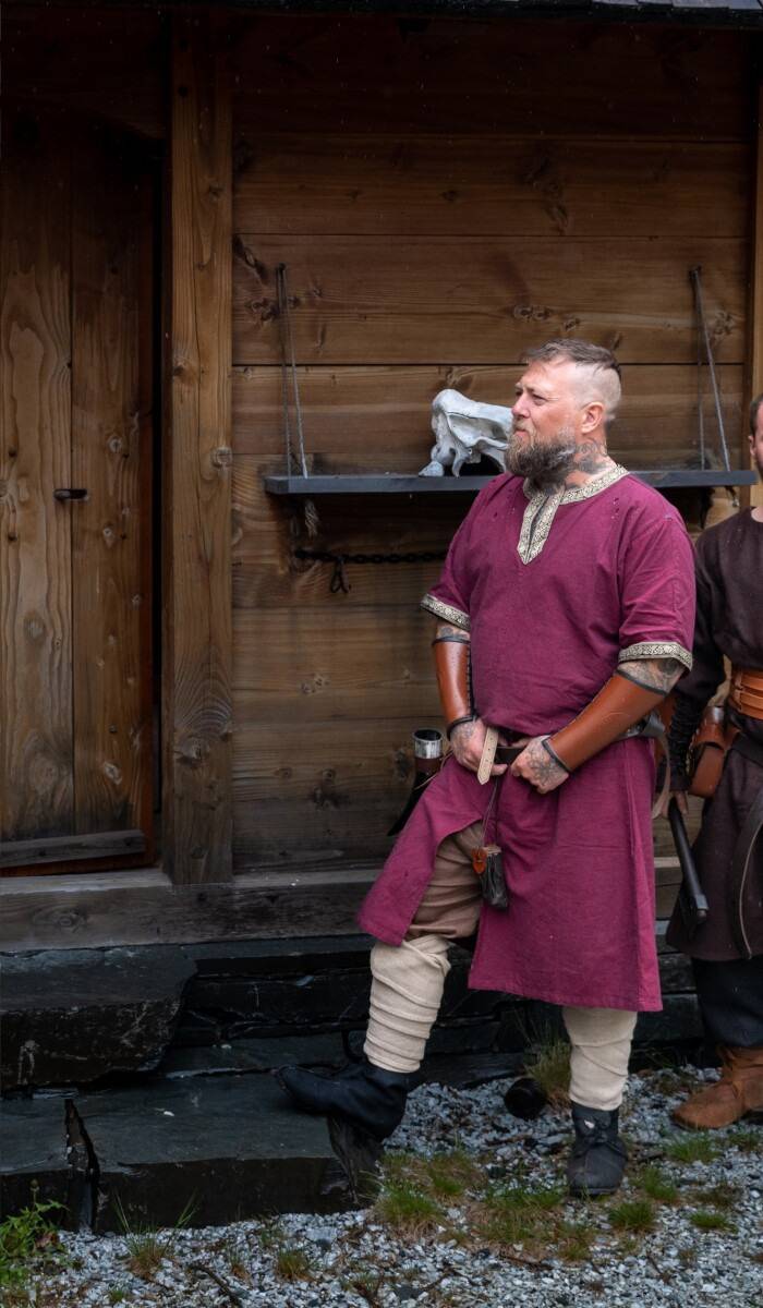 ​Middeleeuws - Viking Tuniek in Rood