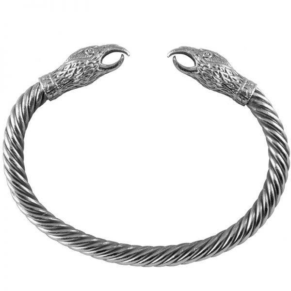 Wikinger Odins Armreifen in Sterlingsilber