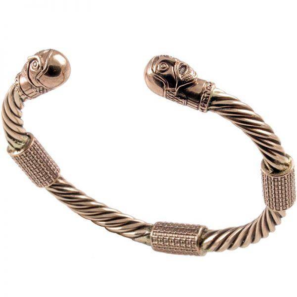 Viking Oseberg Armband in Brons
