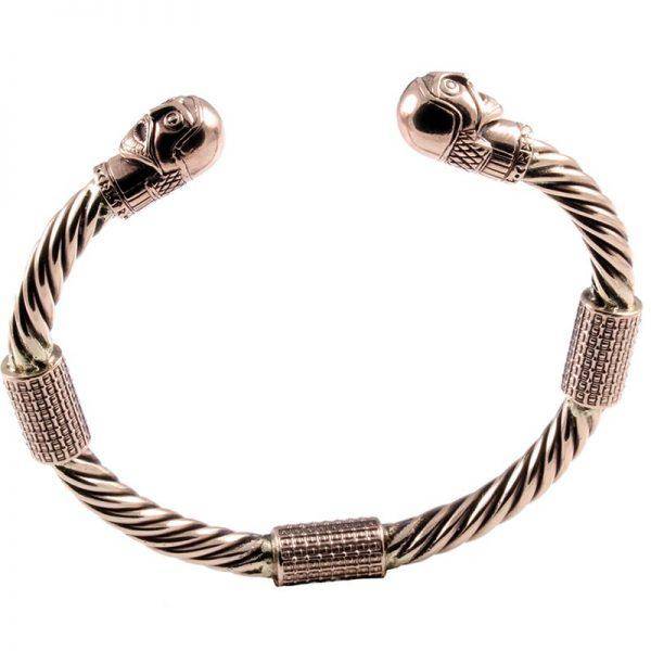 Viking Oseberg Armband in Brons